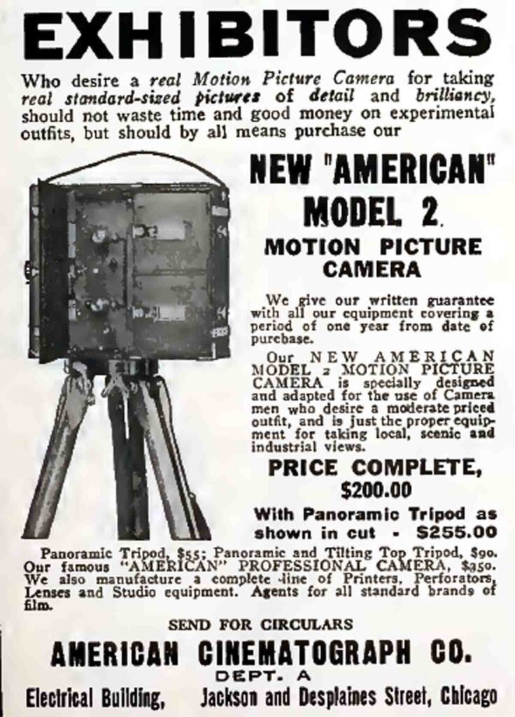 Film kamerası reklamı ve fiyat ilanı